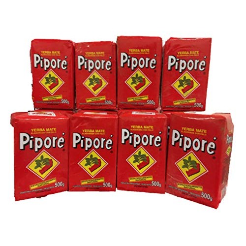 YERBA MATE PIPORE 3kg 6.6lb 6 packs of 500gr