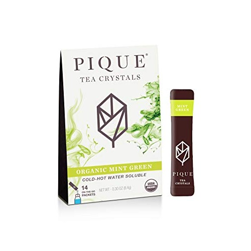 Pique Organic Mint Green Tea Crystals