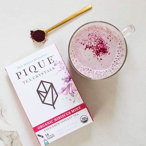 Pique Tea Organic Hibiscus Beauty Elixir - Gut Health, Fasting,