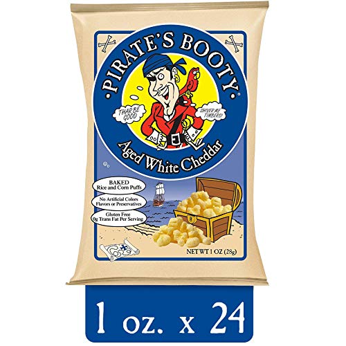 Pirates Booty Cheese Puffs, Healthy Kids Snacks, Aged White Che