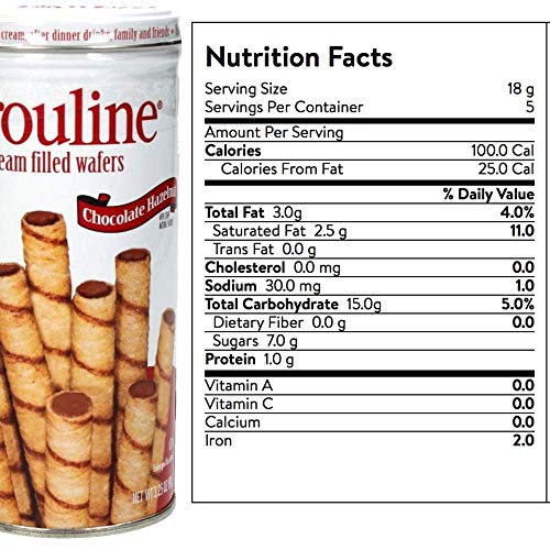 Pirouline Cream Filled Wafers 6 Pack! 3 Dark Chocolate &Amp; 3 Choco