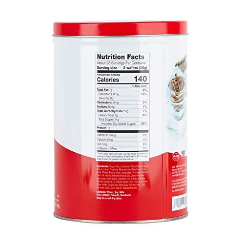 Pirouline Rolled Wafers, Chocolate Hazelnut, 28 Ounce