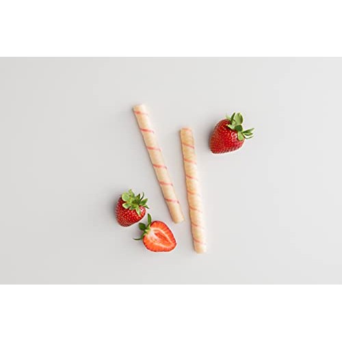 Pirouline Rolled Wafers, Strawberry, 14 Oz