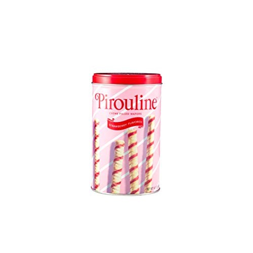 Pirouline Rolled Wafers, Strawberry, 14 Oz