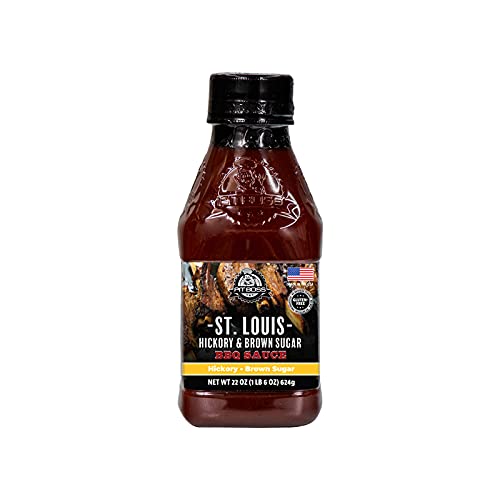 Pit Boss St. Louis Hickory &Amp; Brown Sugar Bbq Sauce, 22 Fl Oz