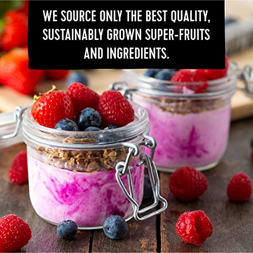 Pitaya Foods, Organic Freeze Dried Red Dragon Fruit Powder, USDA...