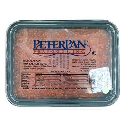 Pink Salmon Caviar By Peter Pan 500 Grams