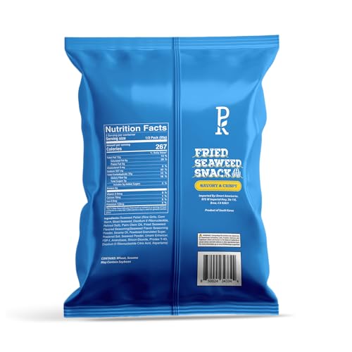 [PK] Fried Seaweed Snack 110g x 16pack / PK 김부각 스낵/Crispy a...