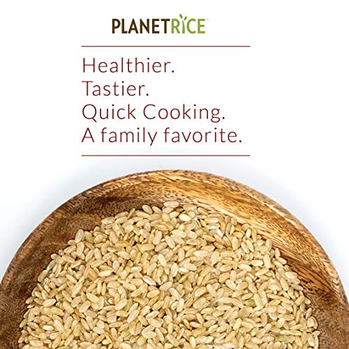 Planet Rice Sprouted Brown Gaba Rice For Meal Prep And Bulk Cook