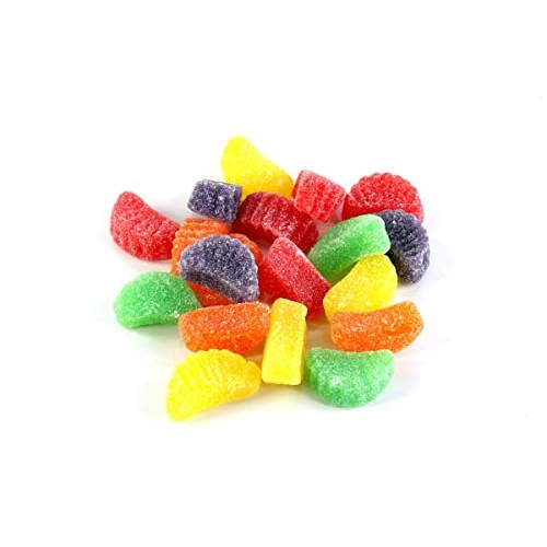 Planet Sweets Assorted Jelly Fruit Slices Gummy Wedges Sugar Coa...