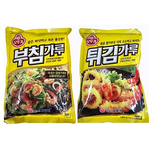 Ottogi Korean Pancake Mix &Amp; Frying Mix 2 Packs500G, Each; 1 Pa