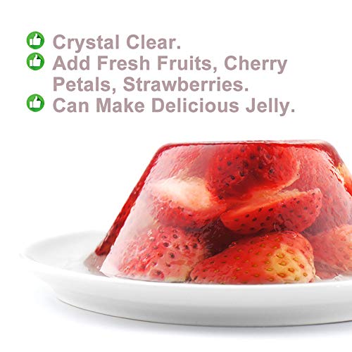 Plant Gift Agar Agar Powder Organic, Transparent Agar Powder Veg