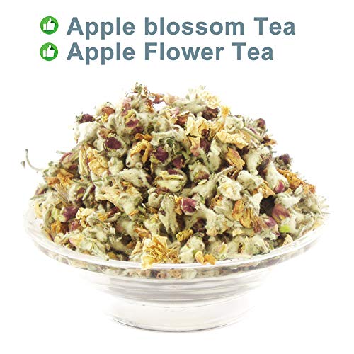 Plant Gift Apple Blossom Flower Tea, Organic Dried Apple Flower