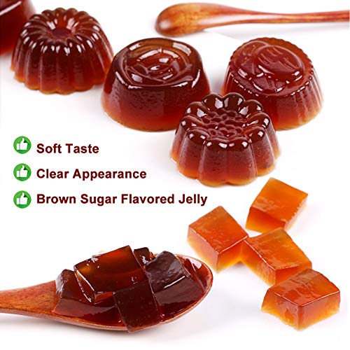 Plant Gift Brown Sugar Flavor Agar Agar Agar Powder Organic, Tra
