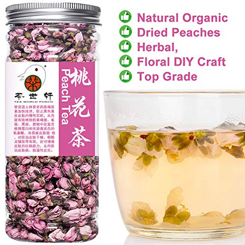 Plant Gift Dried Peach Blossom Flower Tea, Dried Peaches Flower,