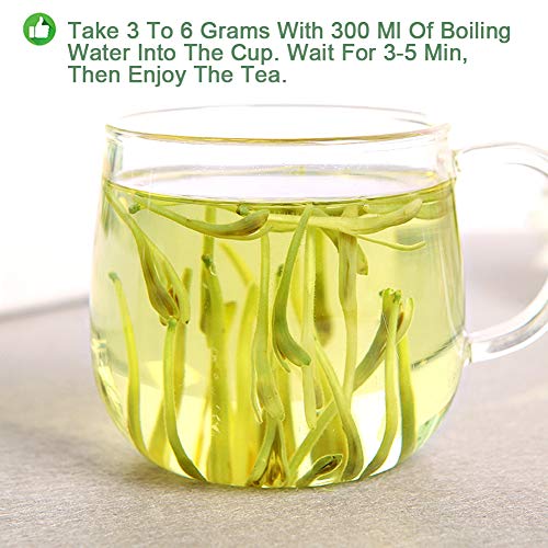 Plant Gift Honeysuckle Tea, 金银花 Dried Flowers, Jinyinhua, Her...