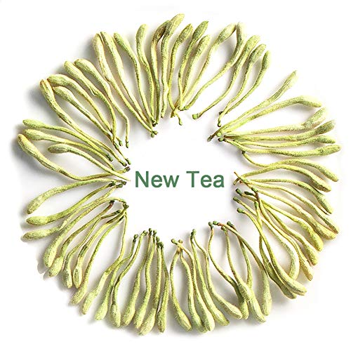 Plant Gift Honeysuckle Tea, 金银花 Dried Flowers, Jinyinhua, Her...