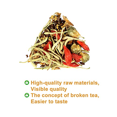 Plant Gift Juhua Cassia Seed Tea Bags 8.81oz 5g*50bags, Great ...