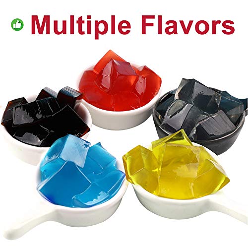 Plant Gift Rose Flavor Agar Agar Agar Powder Organic, Red Transp