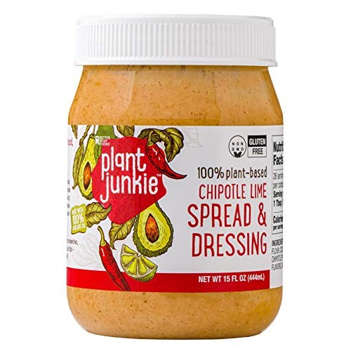 Plant Junkie Vegan, Plant-Based Avocado Oil Chipotle Lime Spread