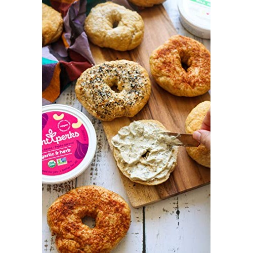 Plant Perks, Pack of 1 Garlic & Herb Spread, Vegan & Plant-Bas...