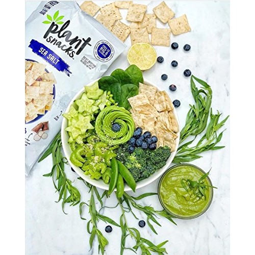 Plant Snacks Cassava Crunch, Sea Salt, Yuca Root Chips 5 Oz Pa