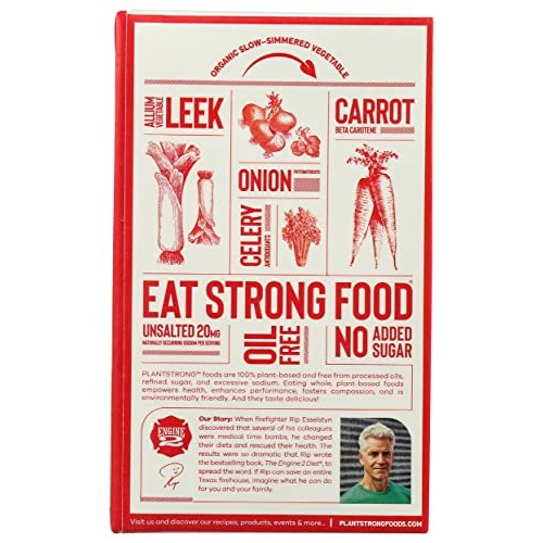 Plant-Strong Organic Slow-Simmered Vegetable Broth, 16.9 Fz