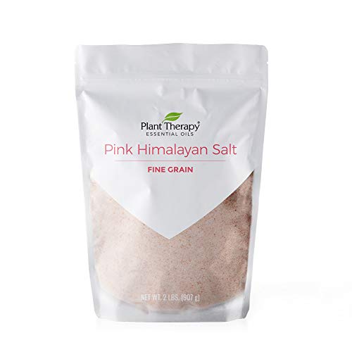 Plant Therapy Pink Himalayan Salt Fine Grain 2 Lb Bag Rich In Nu