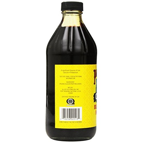 Molasses, Blackstrap, Unsulfured, Organic, 15 Oz.