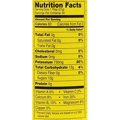 Molasses, Blackstrap, Unsulfured, Organic, 15 Oz.