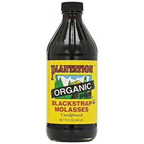 Plantation Blackstrap Molasses, Organic, 15 Oz Pack Of 6