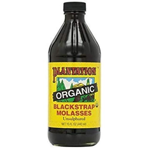 Plantation Blackstrap Molasses, Organic, 15 Oz Pack Of 3