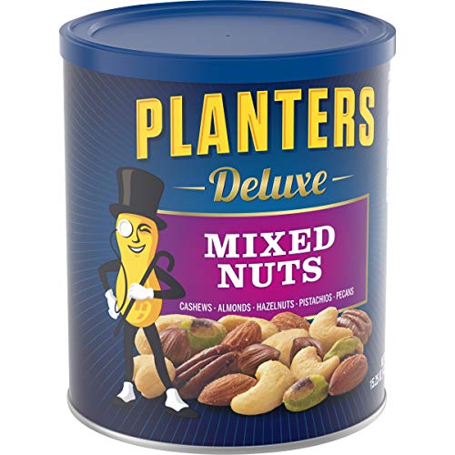 Planters Deluxe Mixed Nuts 15.25 Oz Canister