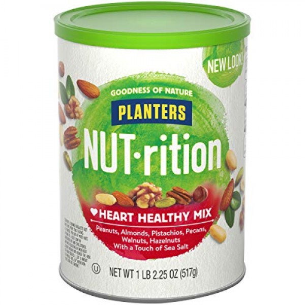 Nutrition Heart Healthy Snack Nut Mix 2.25Oz