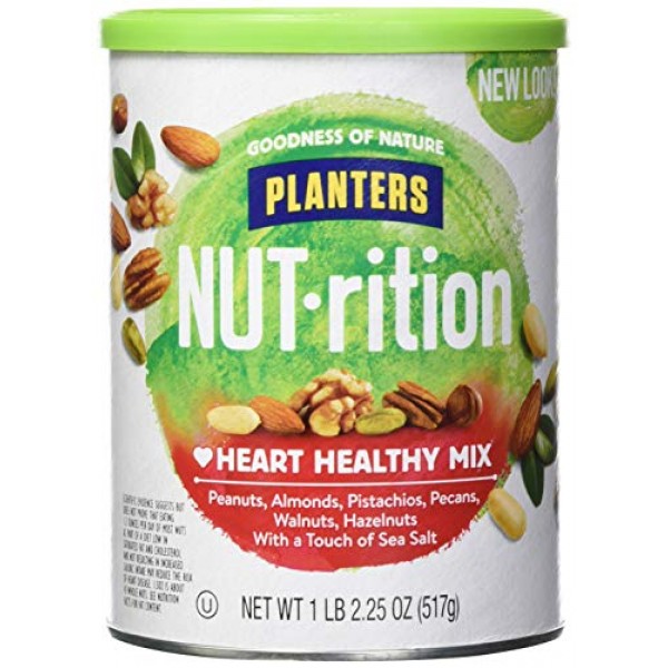 NUT-rition Heart Healthy Mix 18.25 oz Jar