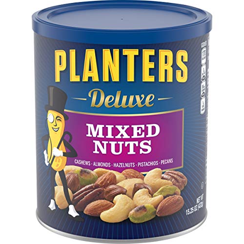 Planters Deluxe Mixed Nuts 15.25Oz Canister