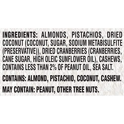 Nut-Rition Fiber Mix Mixed Nuts 5.5 Oz Bag, Pack Of 8 - Trail