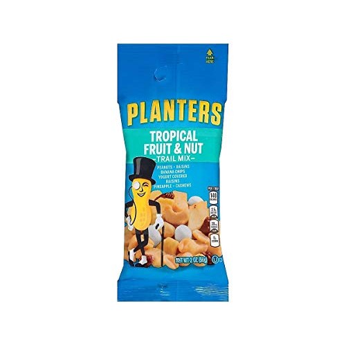 Planters 656549 Planters Trail Mix Tropical Fruits &Amp; Nuts 2 Oz.