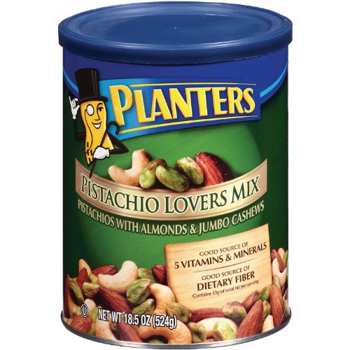 Planters Pistachio Lovers Mix Net Wt 18.5 Oz Pack Of 2