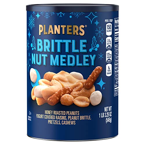 Planters Brittle Nut Medley 19.25oz Canister