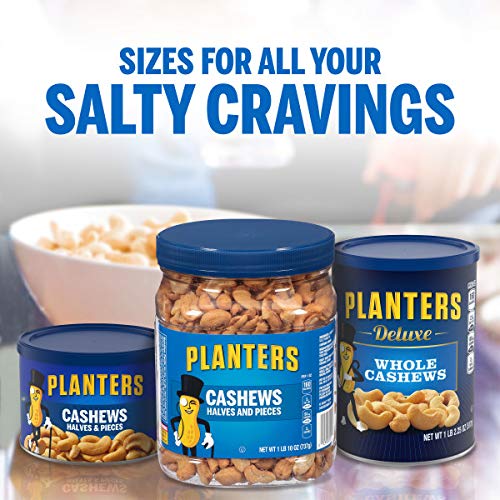 Planters Cashew Halves &Amp; Pieces, 26 Oz. Resealable Canister - En