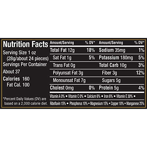 Planters Dark Chocolate Flavor Cocoa Almonds 37Oz Canister