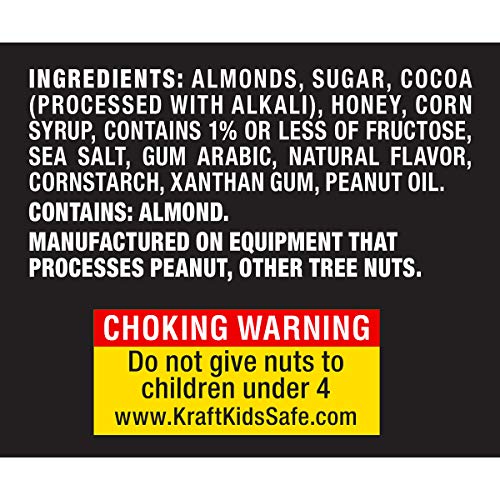 Planters Dark Chocolate Flavor Cocoa Almonds 37Oz Canister