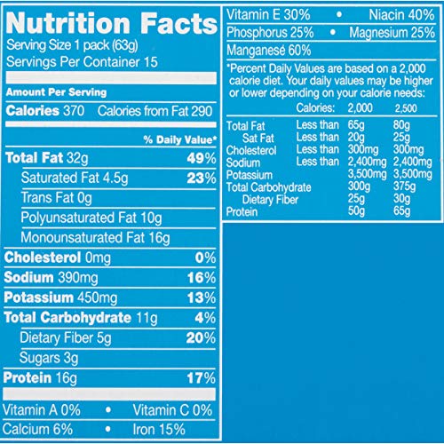 Planters Heat Peanuts 2.25 Oz Packets, Pack Of 15