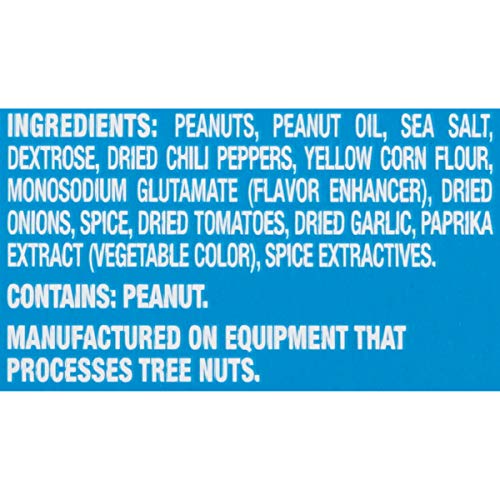 Planters Heat Peanuts 2.25 Oz Packets, Pack Of 15