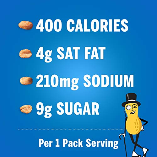 PLANTERS Honey Roasted Peanuts, 2.5 Ounce - 15 Count Pack of 1...