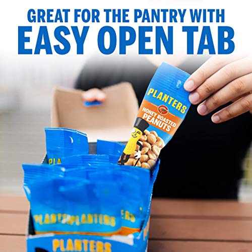 PLANTERS Honey Roasted Peanuts, 2.5 Ounce - 15 Count Pack of 1...