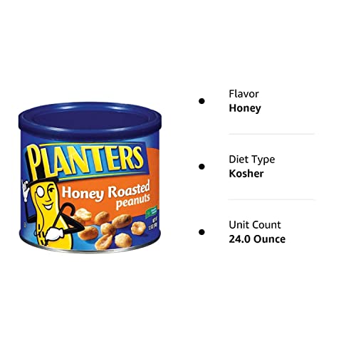 Planters Honey Roasted Peanuts Pack of 2