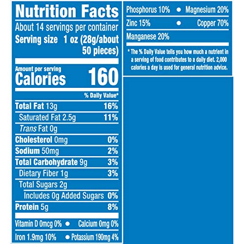 Planters Lightly Salted Cashew Halves &Amp; Pieces, 14 Oz Canisters