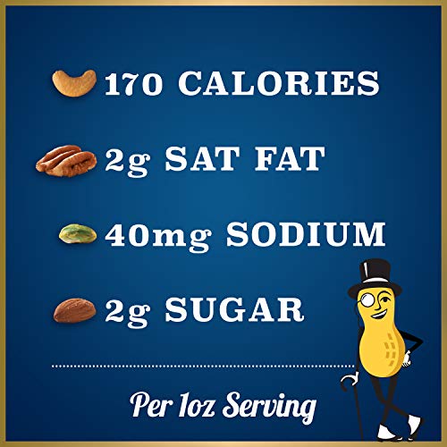 Planters Mixed Nuts, Lightly Salted Deluxe Mixed Nuts, 15.25 Ounce